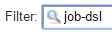Filter job-dsl